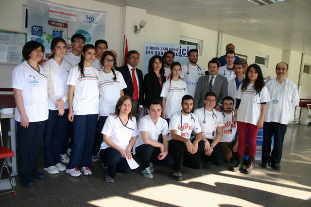 Türk Nefroloji, Diyaliz veTransplantasyon Hemşireleri Derneği  dunya bobrek gunu  