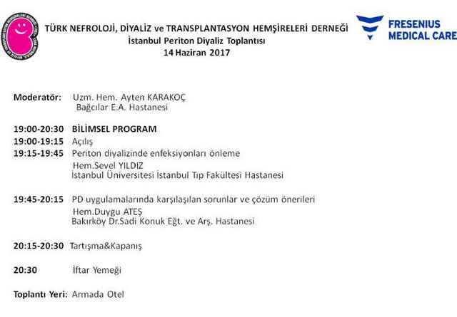 Türk Nefroloji, Diyaliz veTransplantasyon Hemşireleri Derneği    n