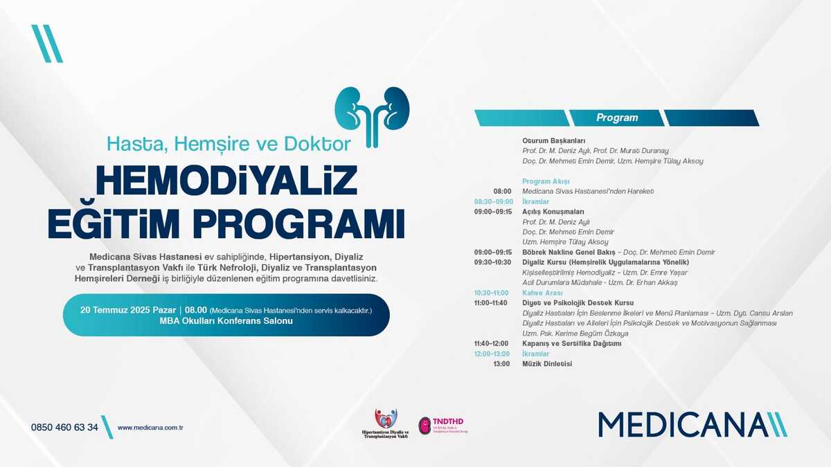 HEMODİYALİZ EĞİTİM PROGRAMI
