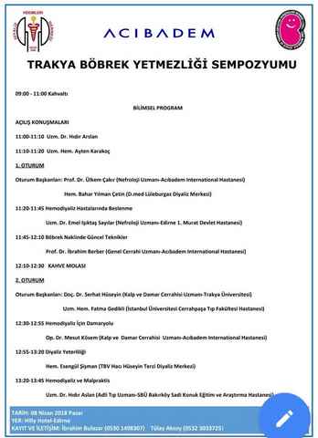 Türk Nefroloji, Diyaliz veTransplantasyon Hemşireleri Derneği    n